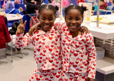 GDS students open gifts 4